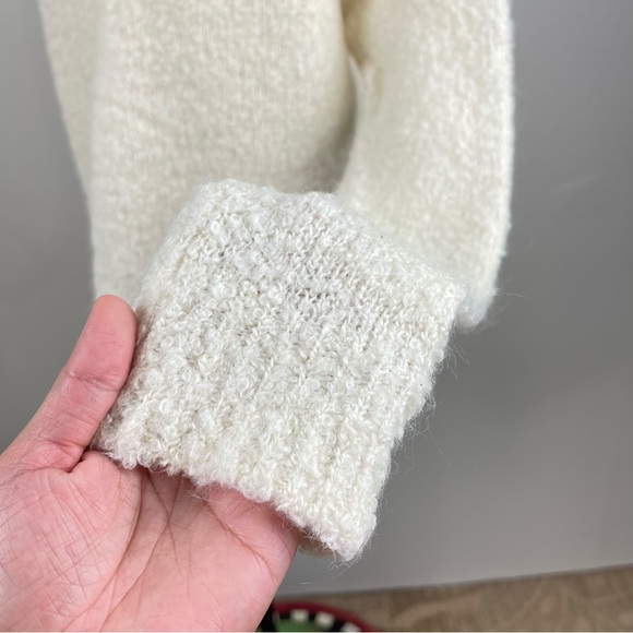 Club Monaco Wool Alpaca Blend Cozy Pullover Knit Sweater Large - Picture 7 of 15